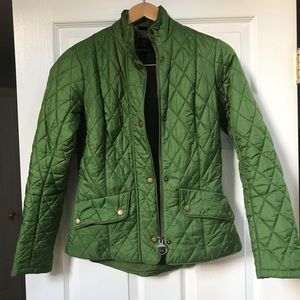 Barbour Flyweight Cavalry Jacket- Turf Green